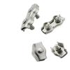 SkyjOy Wire Rope Clips, 5 Pieces, M2–M5, Stainless Steel Simplex Cable Clamps (Simplex-M5) view 1