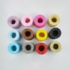 200 m/Roll Hollow Checkered Raffia Paper Crochet Yarn, Matcha Green view 3