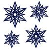 Blue Felt Star V2, 57 cm, 1 Piece view 2