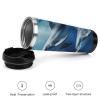 GHBNK Sea Dolphin Travel Coffee Tumbler, Stainless Steel, Insulated, Double-Walled, Reusable, with Lid view 3