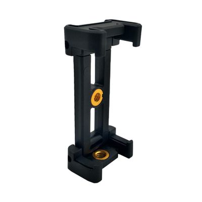 Foldable Black Plastic Smartphone Holder for Selfie Tripods