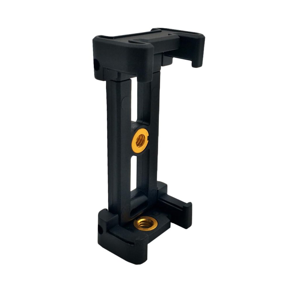 Foldable Black Plastic Smartphone Holder for Selfie Tripods