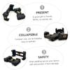 Foldable Black Plastic Smartphone Holder for Selfie Tripods view 3