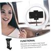 Foldable Black Plastic Smartphone Holder for Selfie Tripods view 4