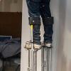 Padded Stilt Straps | 2-Piece Portable Leg Straps view 2