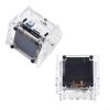 0.96-Inch OLED Stereo Music Spectrum Analyzer, Audio Level Display, 200 Hz–18 kHz, Dual-Channel (A) view 3