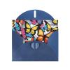 Art Graffiti Butterfly Christmas Cards (10 Pack) with Blue Envelopes view 1