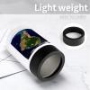 Stainless Steel Beverage Cooler with Silicone Sleeve, South America Satellite Image Print view 4