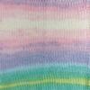 5 x 100 g Wollbiene Batik Fine, 500 g Gradient Yarn, Multicolor Knitting and Crochet Yarn (2010 Green, Pink, White, Pastel) view 2