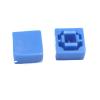 ElectronicSwitch 20-Piece Tactile Push Button Switch Cap Set, 9.2 × 9.2 mm, 6 mm Height, Blue view 3