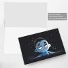 HJBNW Thank You Greeting Card with Envelope, Blank Folded Cardstock, 4 x 6 in, Cartoon Boy, All Occasions view 3