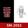 Red Silicone Suction Cup, 3 Layers, High-Temperature Resistant, lsauger, SM-Series Chuck Pad (SS-12S1) view 4