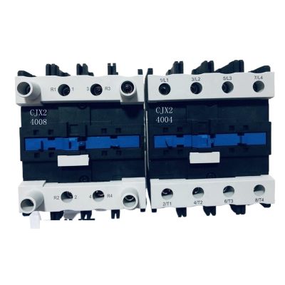 1-Piece CJX2-4004/CJX2-4008 40A AC Contactor, 4NO or 2NO-2NC, 220V/380V (CJX2-4004 AC36V)