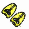 Akozon Yellow Swimming Gloves, Size S, Flexible Soft Paddles view 4