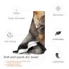 VBNTY Cat Beach Towel, Microfiber, Quick-Drying, 80 x 160 cm, Super Absorbent, Oversized view 3