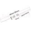 VQRINWIEL 3 x 10 mm Fast-Blow Glass Tube Fuses, 3 A, 250 V, 10-Pack view 2