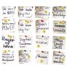 12 Sheets of 15 mm Mini Star Stickers, Colorful Glitter Reward Stickers view 3