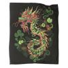 Chinese Dragon Soft Flannel Fleece Throw Blanket, 3D Printed, 60 x 80 in (150 x 200 cm) view 1