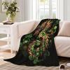 Chinese Dragon Soft Flannel Fleece Throw Blanket, 3D Printed, 60 x 80 in (150 x 200 cm) view 3