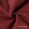 Waterproof 160 GSM 300-Denier Canvas Fabric, Burgundy, Half Meter view 3