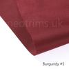 Waterproof 160 GSM 300-Denier Canvas Fabric, Burgundy, Half Meter view 4