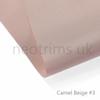 Waterproof Canvas Fabric, Lightweight 160 GSM, 300 Denier, Camel Beige, 1 Meter view 4