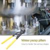 QZHDX Water Pump Pliers, 8/10/12 in, Groove-Joint Pliers view 2