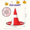 ERSDWRE Denmark Danish Flag Halloween Witch Hat, Party Decoration for Adults view 3