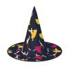 ERSDWRE Ballroom Dance Small Pattern Halloween Witch Hat view 1