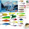 24-Day Christmas Countdown Fishing Lure Set, Fishing Advent Calendar 2024 view 1
