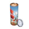 WZYWHJ Poppy Flower Tumbler, 590 ml, Stainless Steel, with Straw view 3