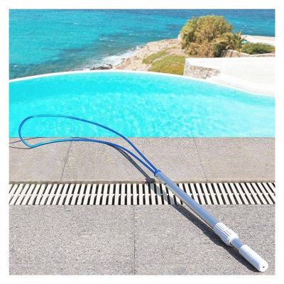 1 m Pool Rescue Pole with Safety Hook, Telescoping Aluminum