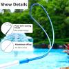 1 m Pool Rescue Pole with Safety Hook, Telescoping Aluminum view 3