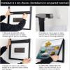 SKINPA Decorative Cover for Electrical Meter Boxes, 50 x 40 cm view 3