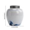Round Jade Ceramic Tea Storage Canisters view 2
