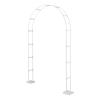Ayztantine Wedding Arch Stand, PVC Flower Frame and Balloon Arch Support view 1