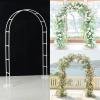 Ayztantine Wedding Arch Stand, PVC Flower Frame and Balloon Arch Support view 3