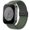 GIOPUEY Braided Nylon Replacement Band Compatible with CMF Watch Pro, Elastic Unisex - Green view 1