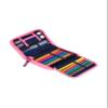 ergobag 22-Piece Pencil Case Set, Lyra Colored Pencils, Timetable and Coin Compartments, Ruler, PerlentauchBr - Purple view 2