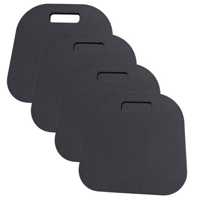 TOGEVAL EVA Knee Pad, Portable, Black, for Gardening