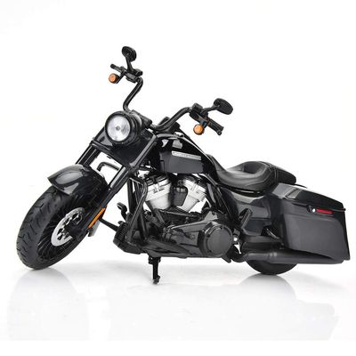 Gonetre Maisto 1:12 Motorcycle Model, Black