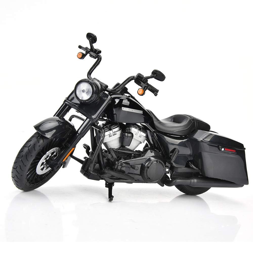 Gonetre Maisto 1:12 Motorcycle Model, Black