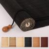 YUJIANHUAA Retro Bamboo Roll-Up Blind, Black, 140 x 300 cm view 1