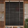 YUJIANHUAA Retro Bamboo Roll-Up Blind, Black, 140 x 300 cm view 4