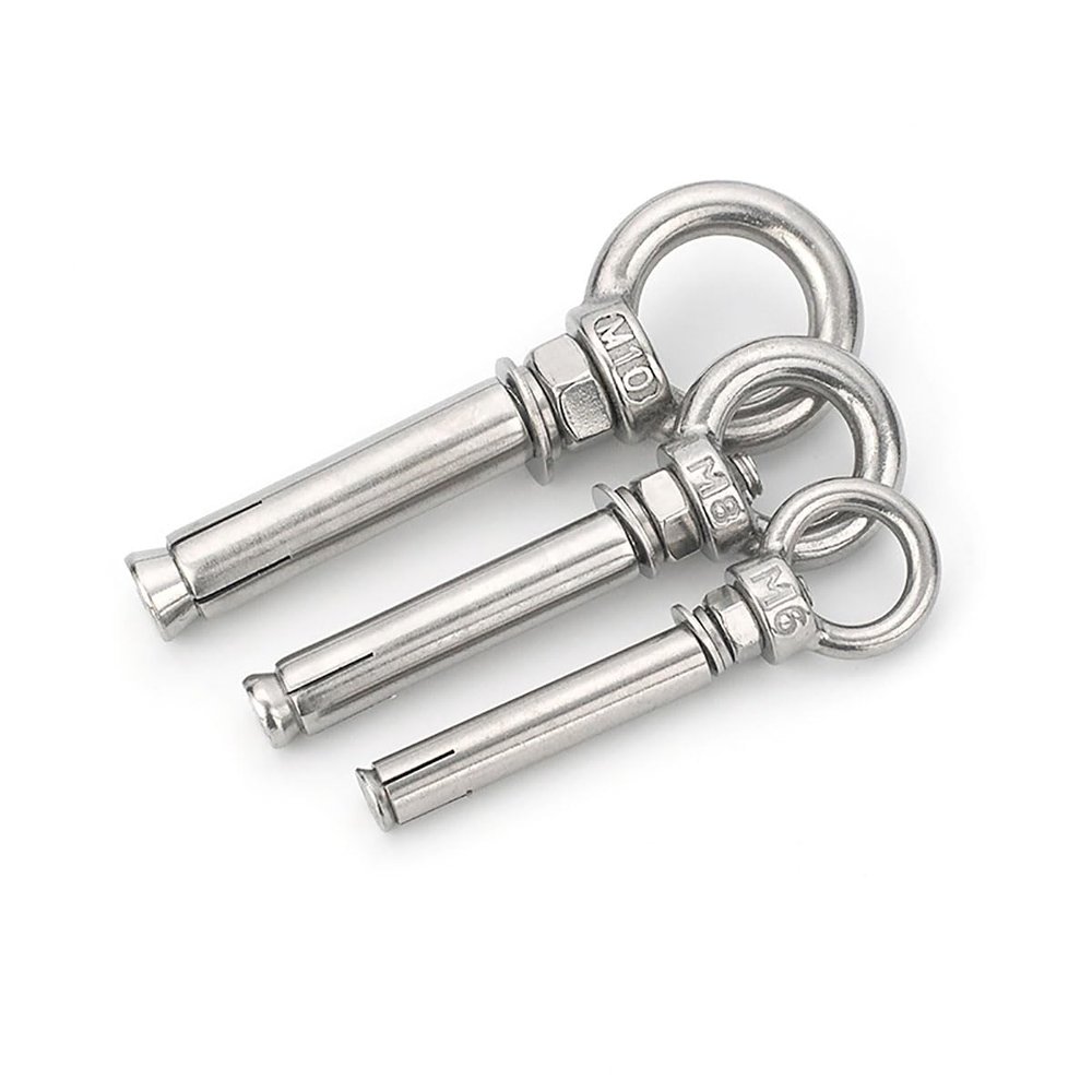 90 mm 304 Stainless Steel Shoulder Eye Bolt