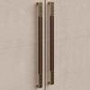 Solid Wood Barn Door Handle with Screws, Exterior and Interior, Sliding Pull Handle, One- or Two-Sided, Rectangular Design (Style 1, 40 cm) view 1