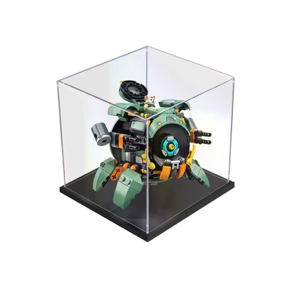Acrylic Display Case for LEGO 75976 Wrecking Balls, Dustproof Transparent Case (Display Box Only) (3 mm)