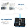 KITANDOVE Steel File Set, Polishing, Metal Carving, Woodworking and Deburring Files view 4