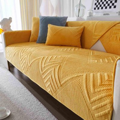 HLTQL Stretch Sofa Cover for Armless L-Shaped/U-Shaped Sofas, #17, 110 x 160 cm
