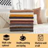 HLTQL Stretch Sofa Cover for Armless L-Shaped/U-Shaped Sofas, #17, 110 x 160 cm view 3